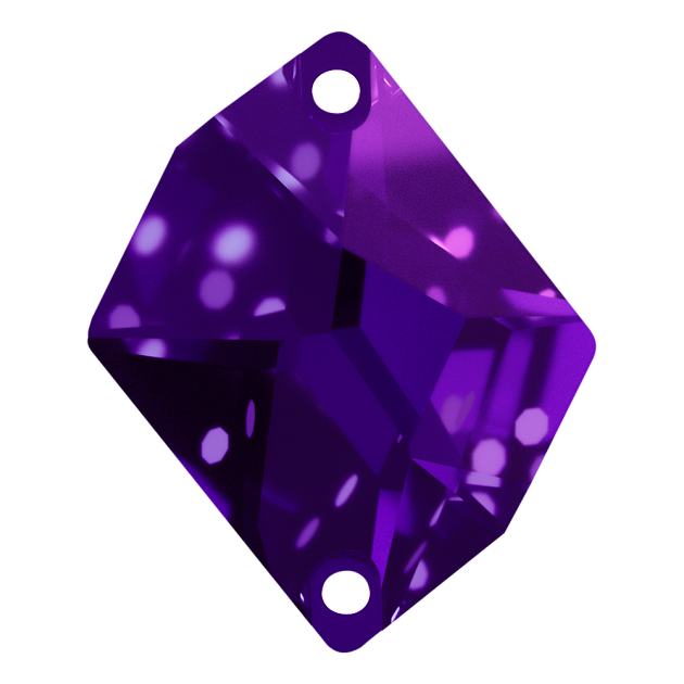 Стразы Dongzhou DZ3070.17X13.277 Purple Velvet 17x13 mm 72&nbsp;шт. в упаковке