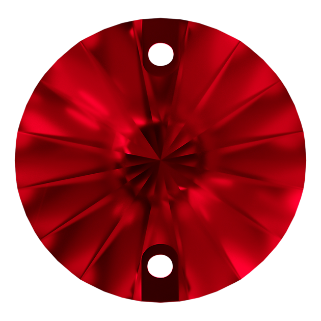 Стразы Crystal Hobby CH3200.12MM.227 Light Siam 12 mm 40&nbsp;шт. в упаковке Small