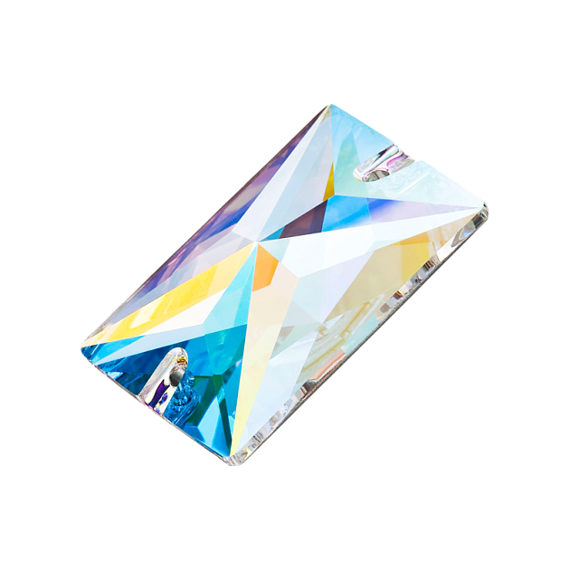 Стразы Preciosa 43876301.25X18.00030AB Crystal AB 25x18 mm 24&nbsp;шт. в упаковке
