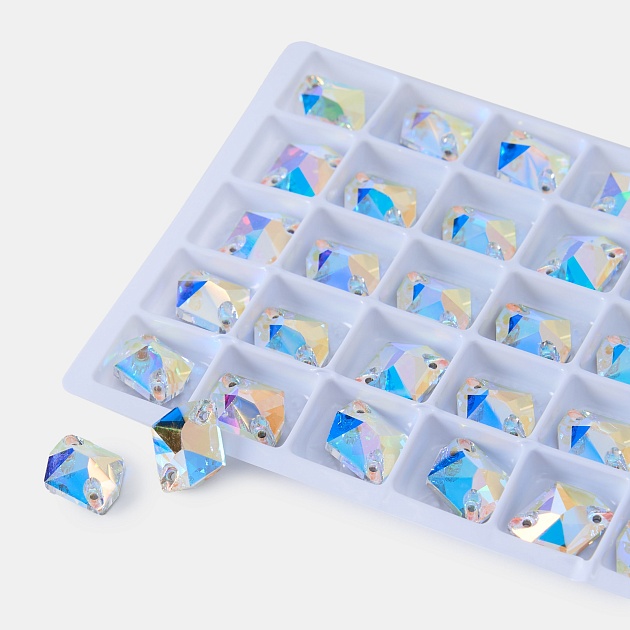Стразы Crystal Hobby CH3265.13X17MM.001AB Crystal AB 13x17 mm 24&nbsp;шт. в упаковке Small