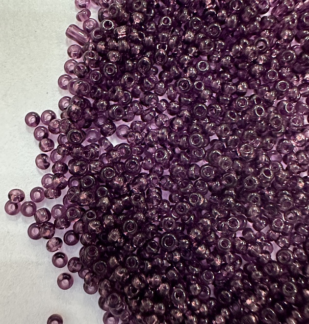 Бисер Preciosa 20060 Фиолетовый 15/0 в упаковке