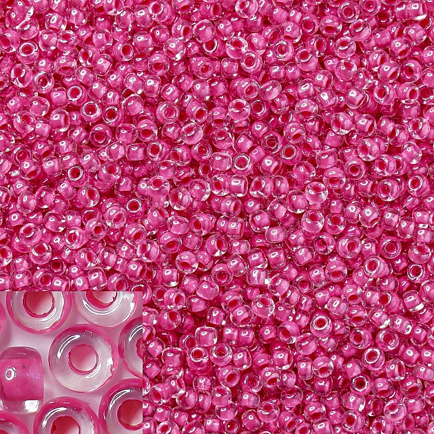 Бисер Preciosa 39619 Розовый 10/0 в упаковке