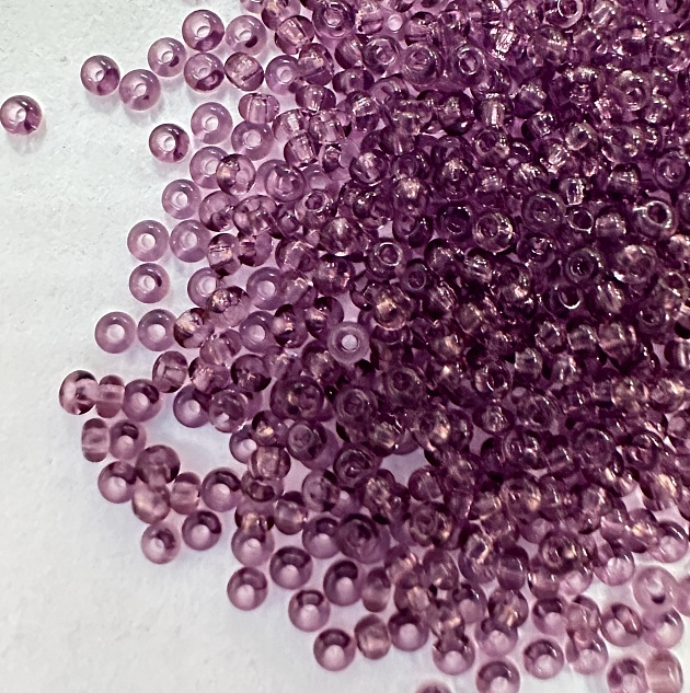 Бисер Preciosa 20010 Фиолетовый 15/0 в упаковке