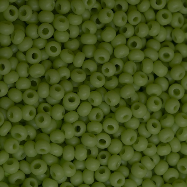 Бисер Preciosa 53310 Зеленый 15/0 в упаковке