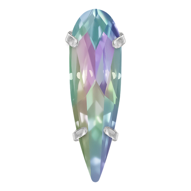 Ювелирные вставки и камни Dongzhou DZ3073SET.15X042.130F Crystal AB 15x4,2 mm поштучно