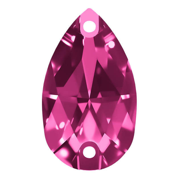 Стразы Dongzhou DZ3065.14X10.A20 Fuchsia 14x10 mm 144&nbsp;шт. в упаковке