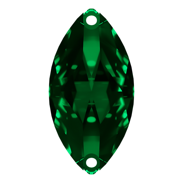 Стразы Aurora A3223.32X15.9021 Emerald 32x15 mm 36&nbsp;шт. в упаковке