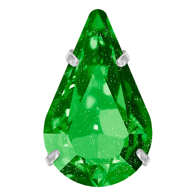 Ювелирные вставки и камни Dongzhou DZ3018SET.13X08.156F Galactic Green 13x8 mm поштучно