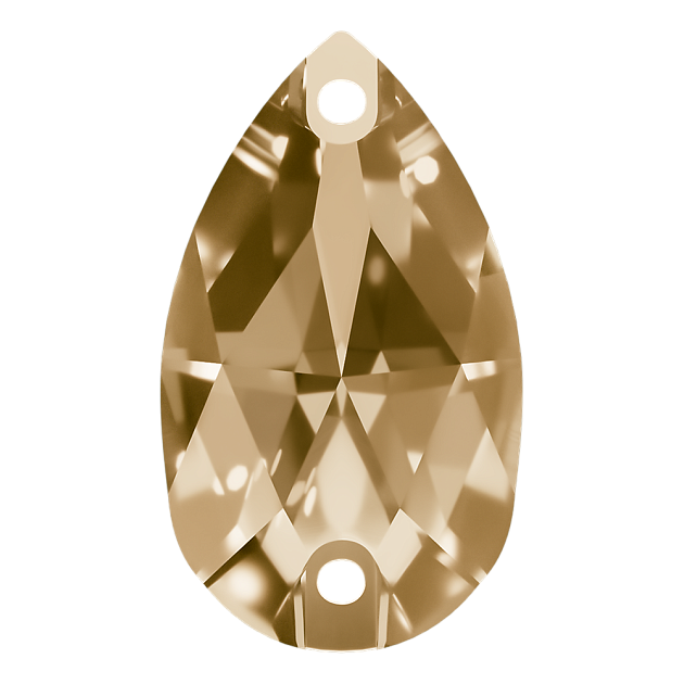 Стразы Crystal Hobby CH3230.07X12MM.001GS Crystal Golden Shadow 7x12 mm 72&nbsp;шт. в палетке