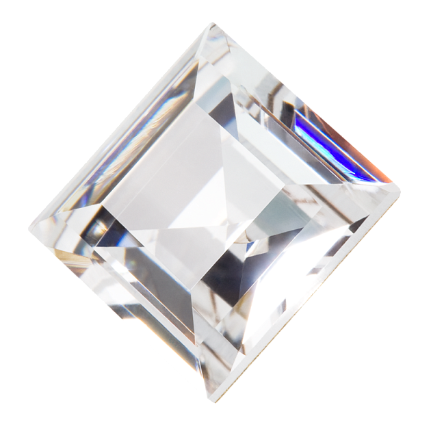 Ювелирные вставки и камни Preciosa 43523222.10X10.C23980UF Jet 10x10 mm 144&nbsp;шт. в упаковке