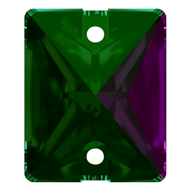 Стразы Dongzhou DZ3067.25X18.205 Emerald 25x18 mm 36&nbsp;шт. в упаковке