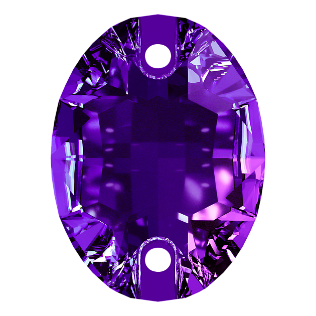 Стразы Dongzhou DZ3063.14X10.277 Purple Velvet 14x10 mm 144&nbsp;шт. в упаковке