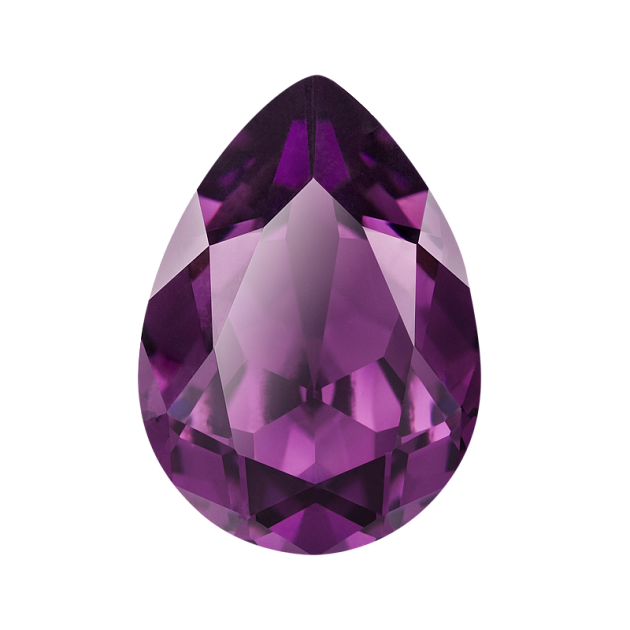 Ювелирные вставки и камни Preciosa 43516301.08X06.C20050 Amethyst 8x6 mm 144&nbsp;шт. в упаковке