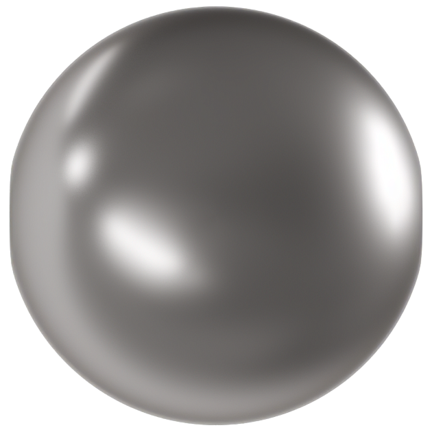 Жемчуг Aurora A5810.12MM.1526 Crystal Grey Pearl 12 mm 100&nbsp;шт. в упаковке