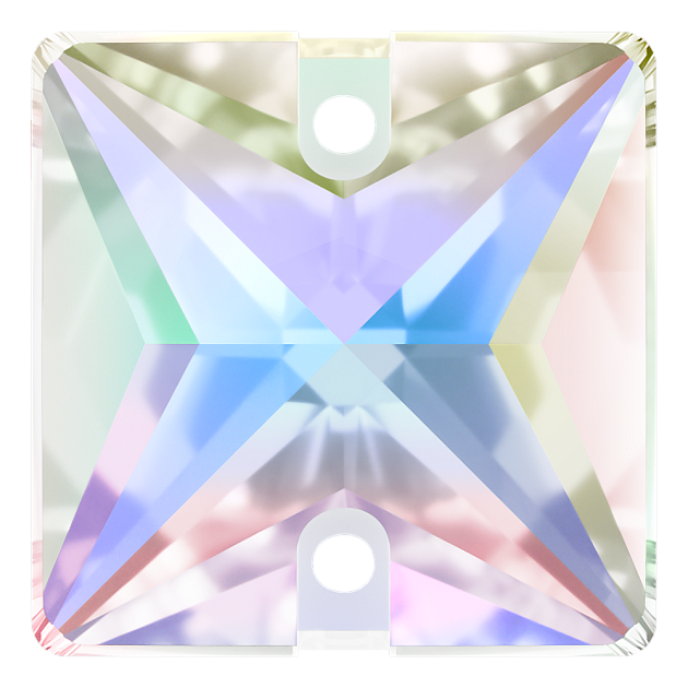 Стразы Crystal Hobby CH3240.14X14MM.001AB Crystal AB 14x14 mm 28&nbsp;шт. в упаковке Small