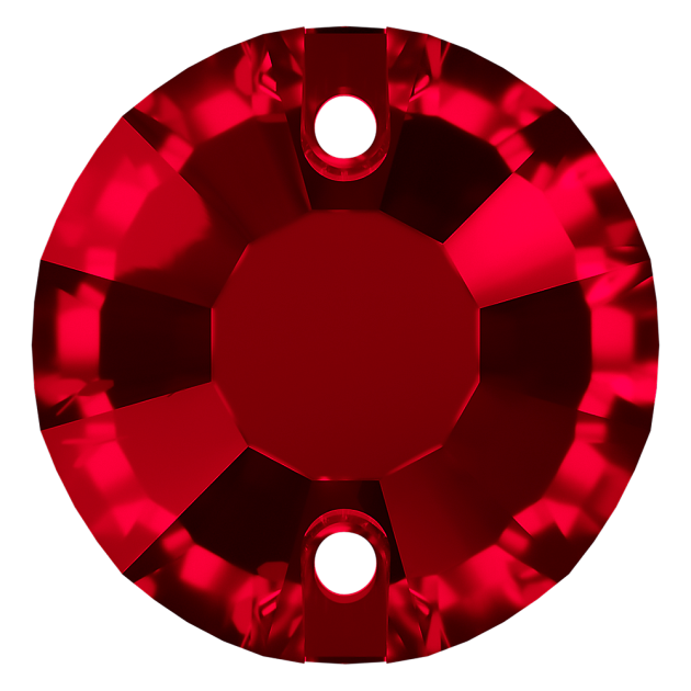 Стразы Aurora A3288.10MM.4022 Siam 10 mm 45&nbsp;шт. в палетке