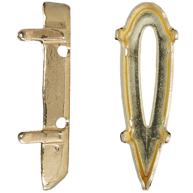 Оправы (касты) Crystal Hobby CH4331SET.06X20MM.LG 6x20 mm Gold (Light Gold) 144&nbsp;шт. в упаковке
