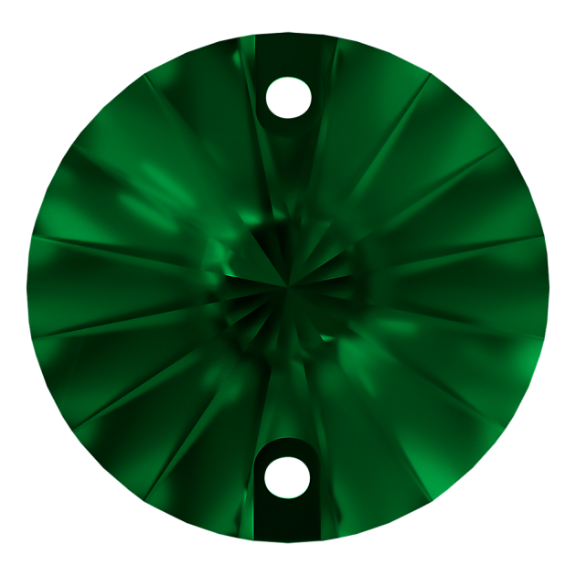 Стразы Aurora A3200.12MM.9021 Emerald 12 mm 40&nbsp;шт. в палетке