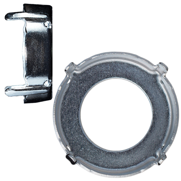 Оправы (касты) Crystal Hobby CH1122SET.16MM.SL 16 mm Silver 288&nbsp;шт. в упаковке