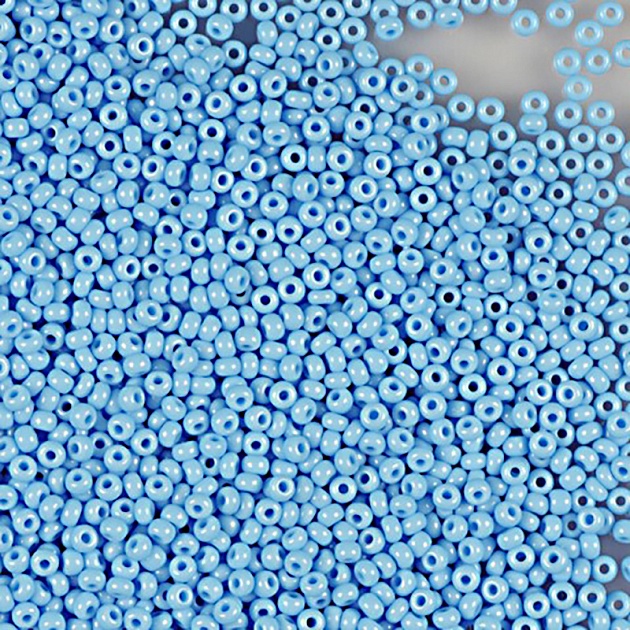 Бисер Preciosa 63020 Голубой 15/0 в упаковке
