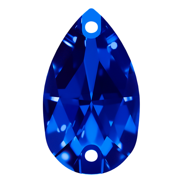 Стразы Dongzhou DZ3065.14X10.A37 Capri Blue 14x10 mm поштучно