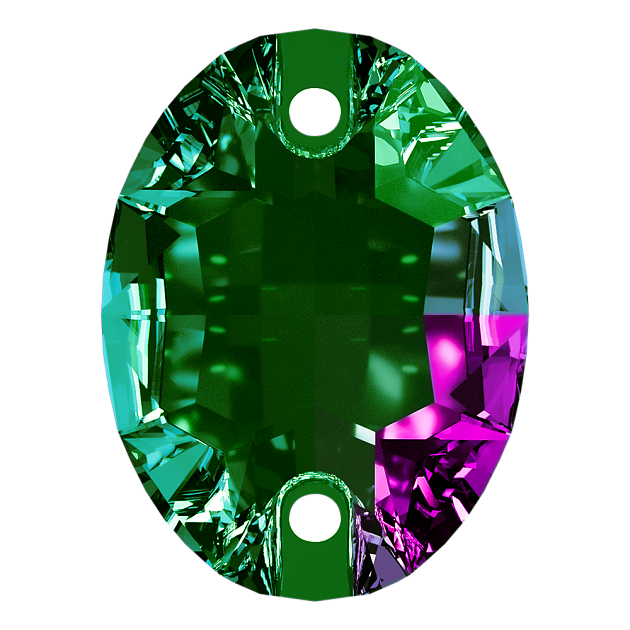 Стразы Dongzhou DZ3063.10X07.205 Emerald 10x7 mm поштучно