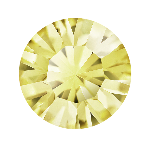 Ювелирные вставки и камни Preciosa 43111616.SS16.80250 Acid Yellow ss 16 1440&nbsp;шт. в упаковке