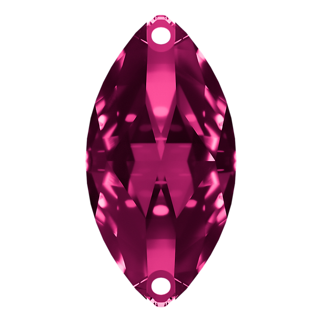 Стразы Dongzhou DZ3066.18X09.A10 Dark Fuchsia 18x9 mm 108&nbsp;шт. в упаковке