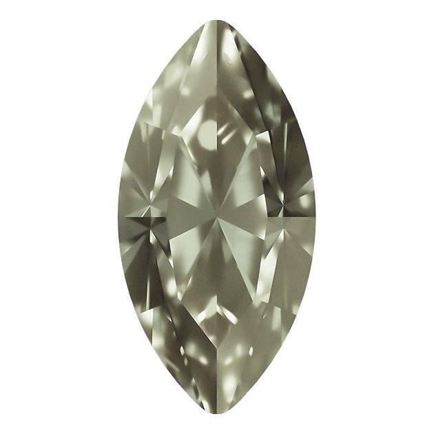 Ювелирные вставки и камни Dongzhou DZ3017SET.05X025.102FS Black Diamond 5x2,5 mm поштучно